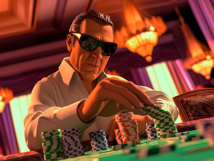 Antarmuka permainan Captain's Bounty di aplikasi mobile traderie